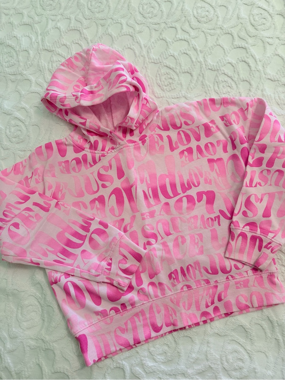 Justice Pink Sweatshirt